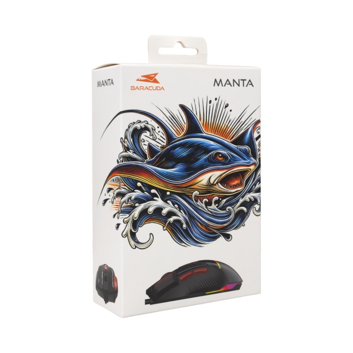 lekka przewodowa mysz gamingowa USB 81 gramów